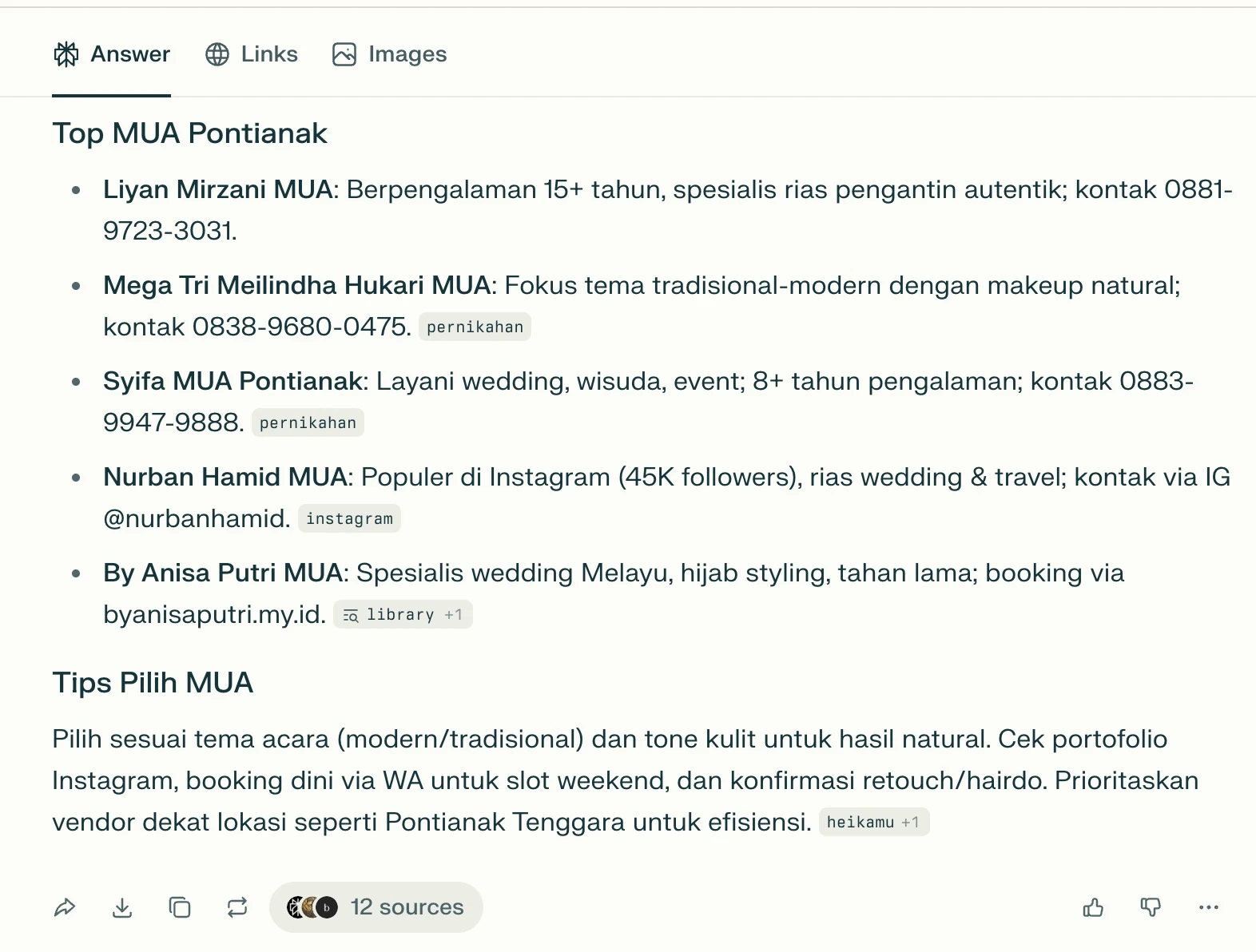 web indexed by perplexity